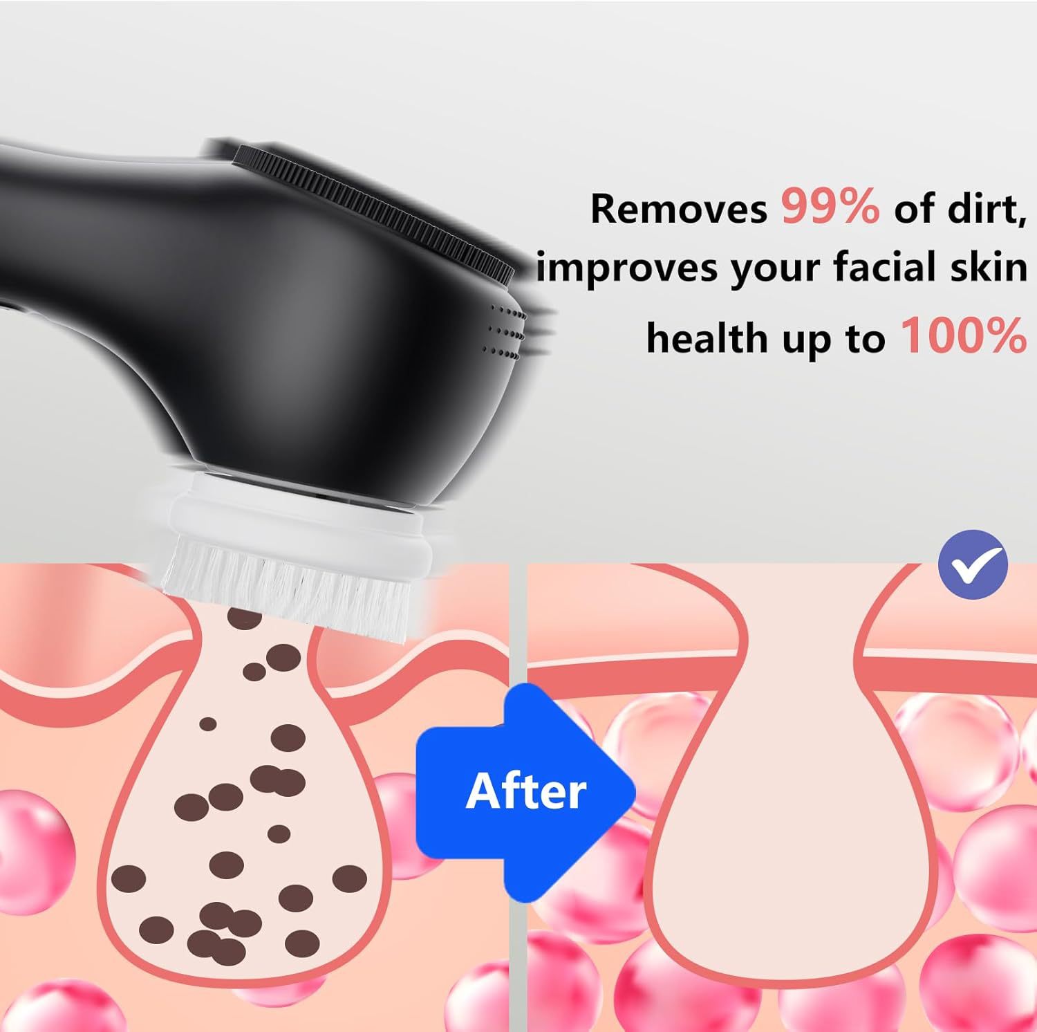 Vibrating Facial Cleansing Device