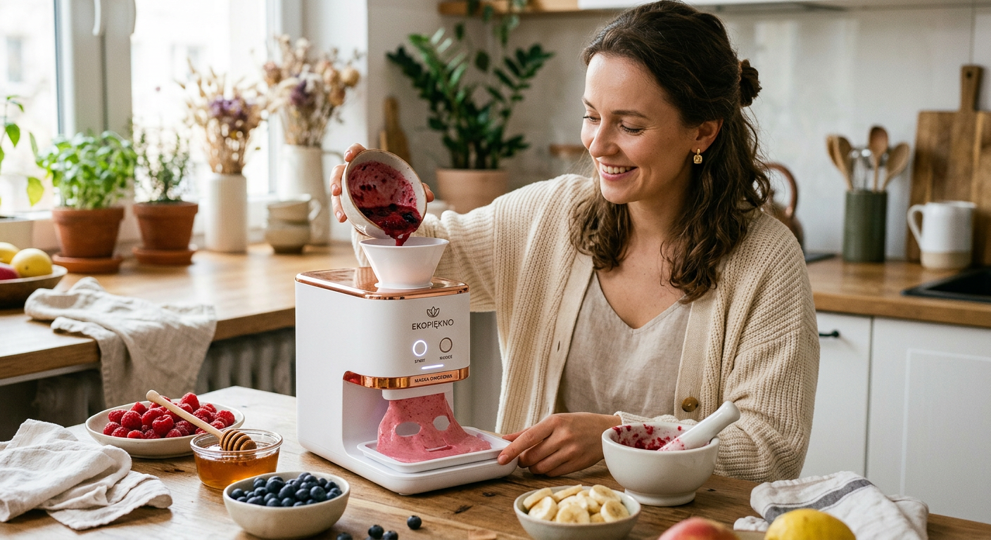 Kolagenowa maska na noc