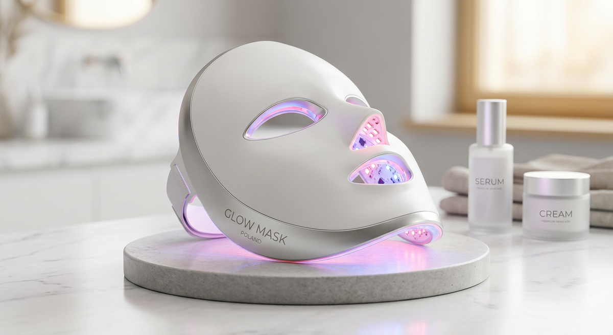 Maska LED do pielęgnacji twarzy