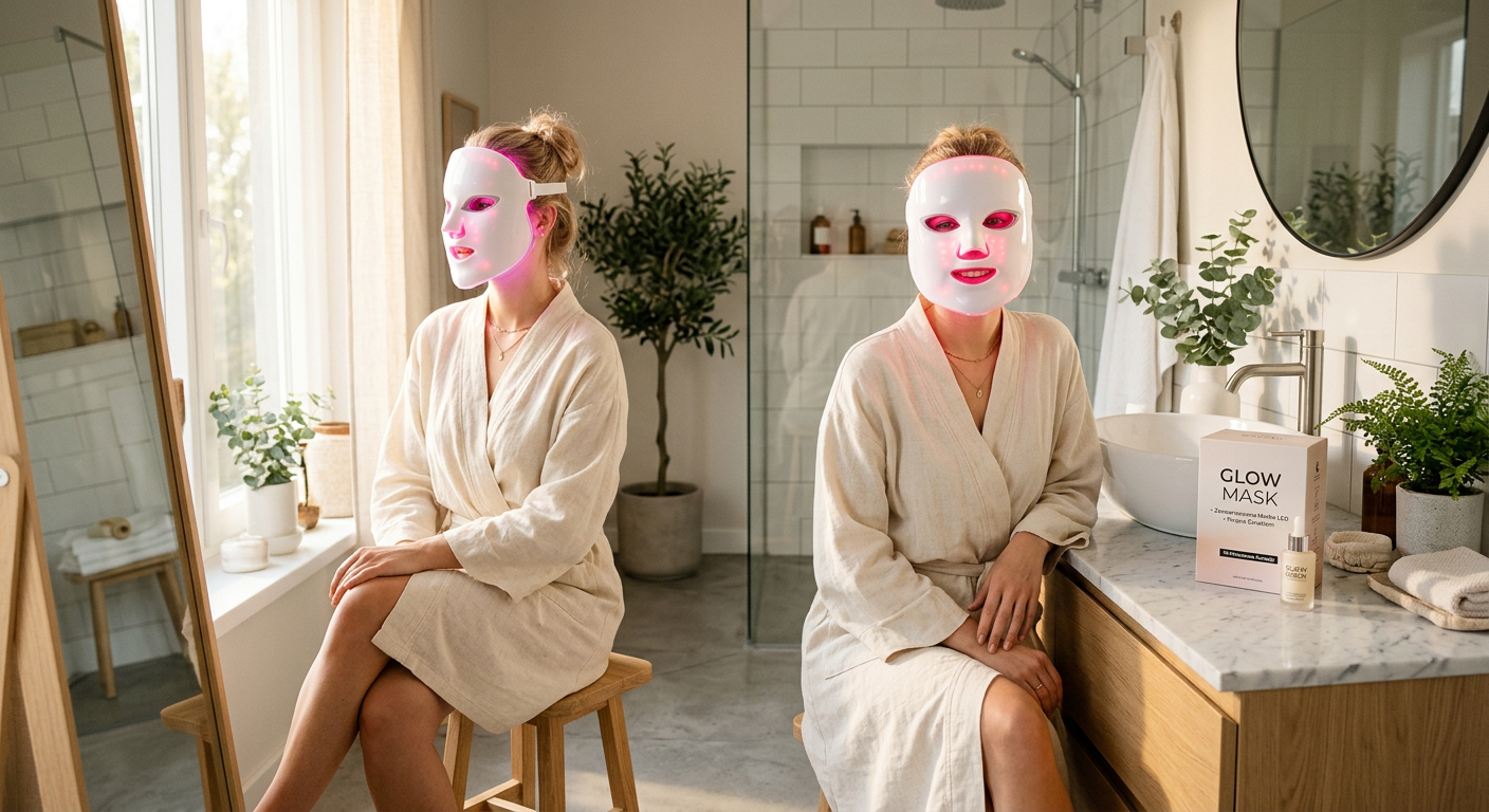 Maska LED do pielęgnacji twarzy