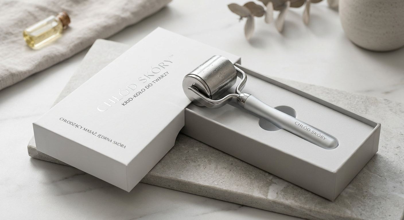 Chłodzący roller do twarzy