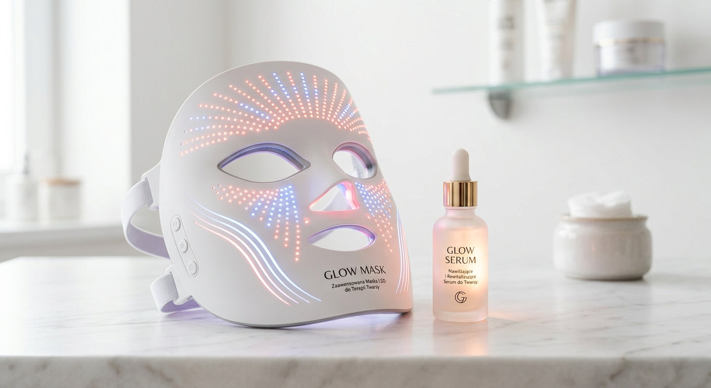 Maska LED do pielęgnacji twarzy