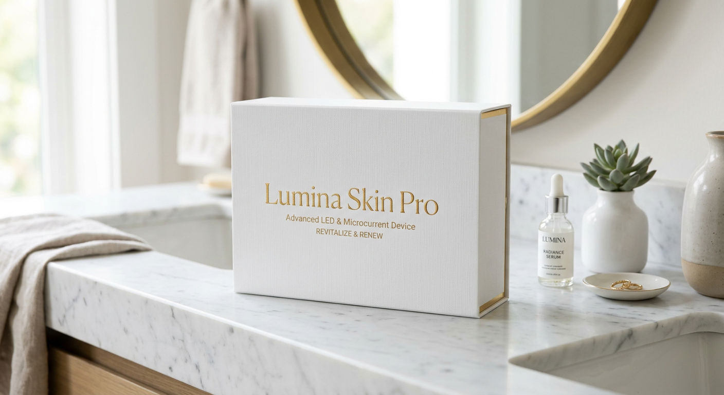 Lumina Skin Pro 5-w-1 - Masażer Do Twarzy LED i Lifting (NORAesthetics)